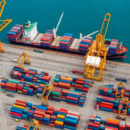 shipping-port-with-cargo-containers-cranes shipping-port-with-cargo-containers-cranes